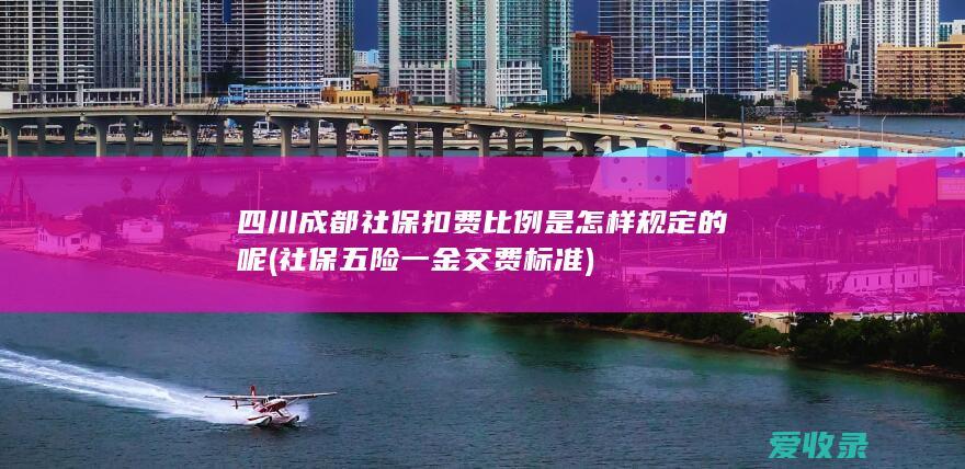 四川成都社保扣费比例是怎样规定的呢(社保五险一金交费标准)