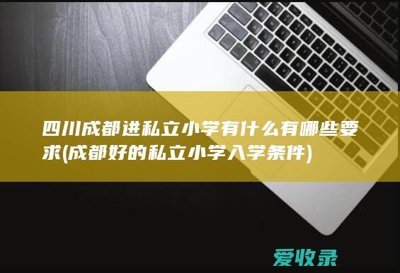 四川成都进私立小学有什么有哪些要求