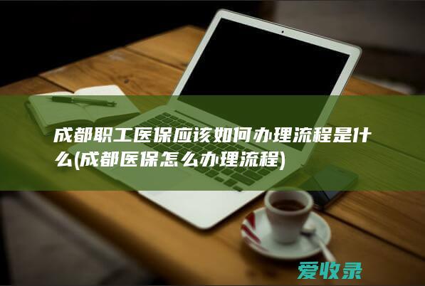 成都职工医保应该如何办理流程是什么(成都医保怎么办理流程)