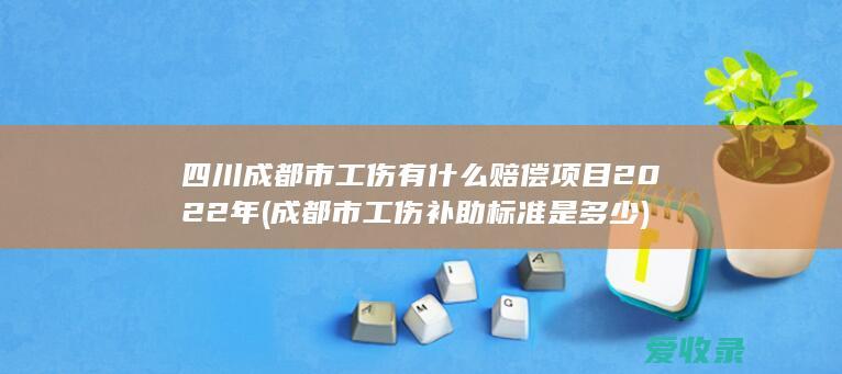 四川成都市工伤有什么赔偿项目2022年(成都市工伤补助标准是多少)