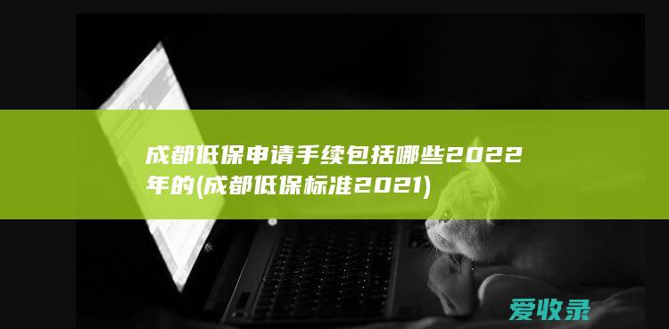 成都低保申请手续包括哪些2022年的(成都低保标准2021)