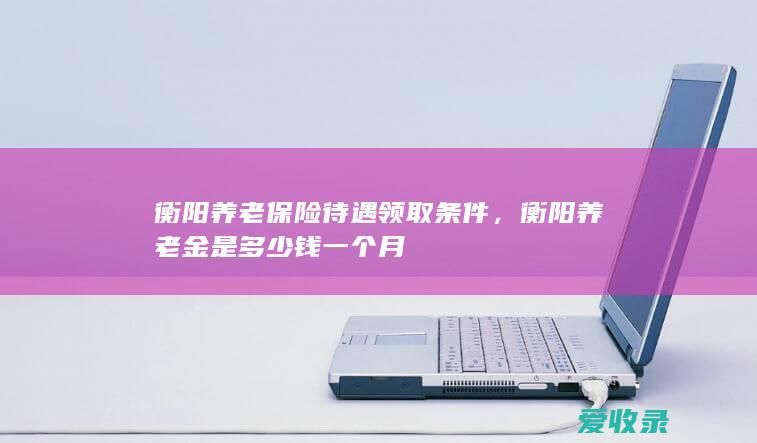 衡阳养老保险待遇领取条件，衡阳养老金是多少钱一个月