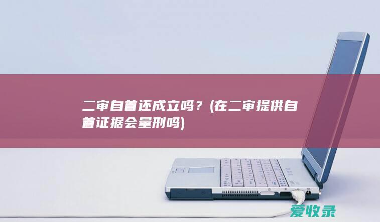 二审自首还成立吗？(在二审提供自首证据会量刑吗)