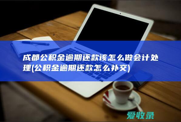 成都公积金逾期还款该怎么做会计处理(公积金逾期还款怎么补交)