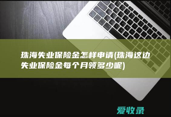 珠海失业保险金怎样申请(珠海这边失业保险金每个月领多少呢)