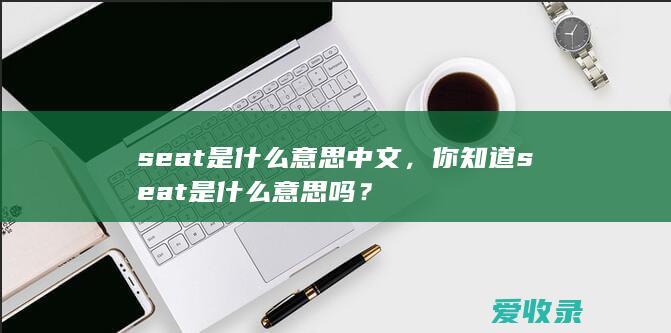 seat是什么意思中文，你知道seat是什么意思吗？