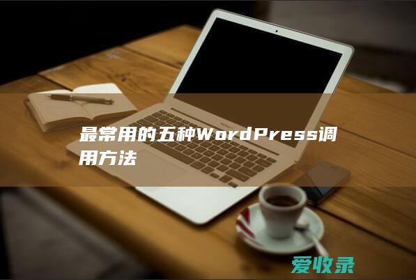 最常用的五种WordPress调用方法