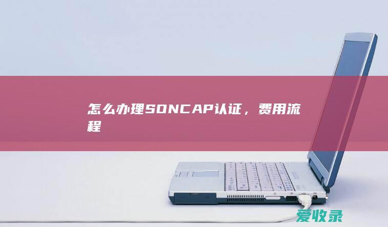 怎么办理SONCAP认证，费用流程