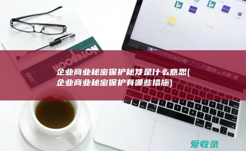 企业商业秘密保护秘笈是什么意思(企业商业秘密保护有哪些措施)