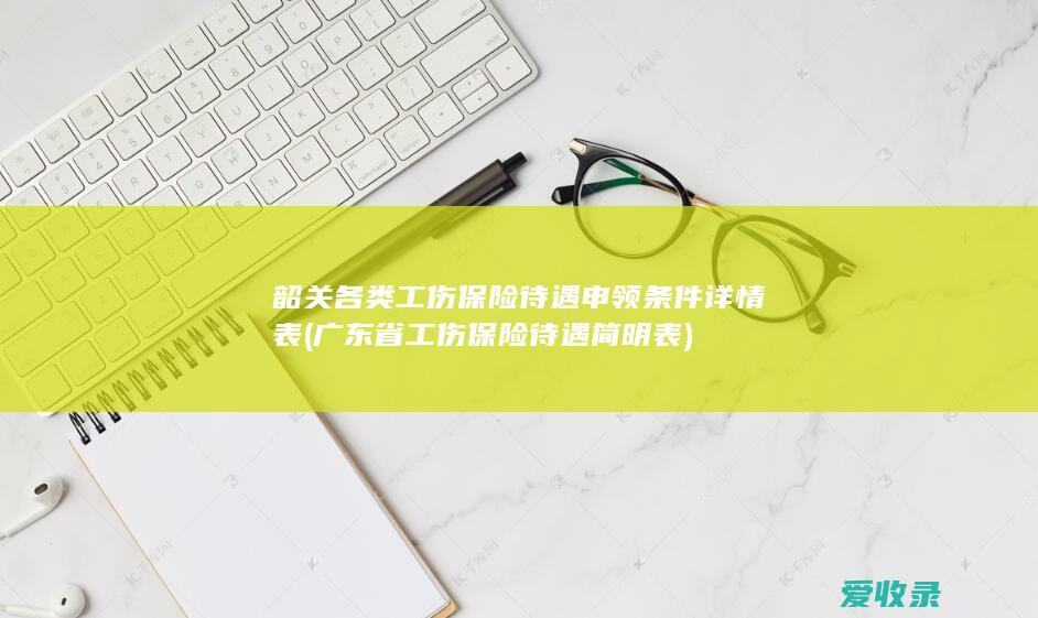 韶关各类工伤保险待遇申领条件详情表(广东省工伤保险待遇简明表)