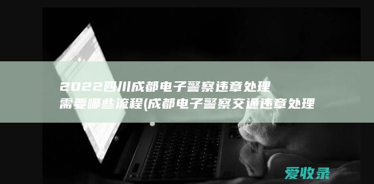 2022四川成都电子警察违章处理需要哪些流程(成都电子警察交通违章处理)