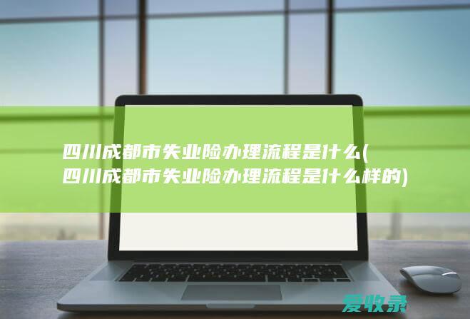 四川成都市失业险办理流程是什么(四川成都市失业险办理流程是什么样的)