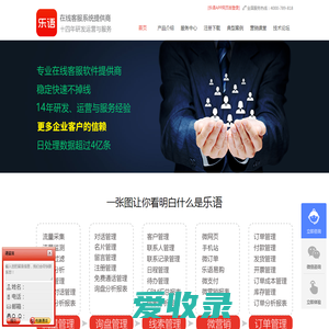 乐语高端在线客服系统官方网站