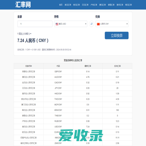 天涯汇率网
