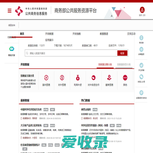 商务部公共服务资源平台