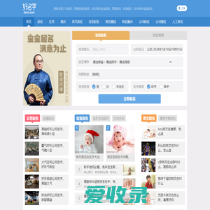 姓名测试打分,宝宝起名大全,免费起名字网站,公司取名